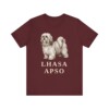Lhasa Apso Lover Shirt, Vintage Dog Sketch Tee, Dog Lover Gift