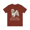 Lhasa Apso Humor Shirt, Vintage Dog Sketch Tee, Dog Humor Gift