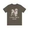 Lowchen Dad Shirt, Vintage Dog Sketch Tee, Dog Dad Gift