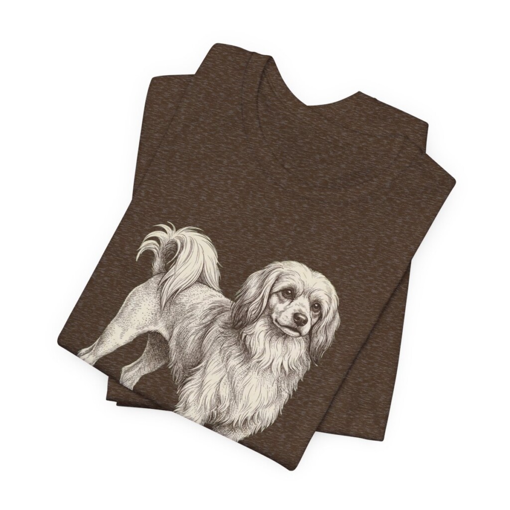 Lowchen Dad Shirt, Vintage Dog Sketch Tee, Dog Dad Gift