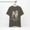 Lowchen Dad Shirt, Vintage Dog Sketch Tee, Dog Dad Gift