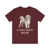 Lowchen Mom Shirt, Vintage Dog Sketch Tee, Dog Mom Gift