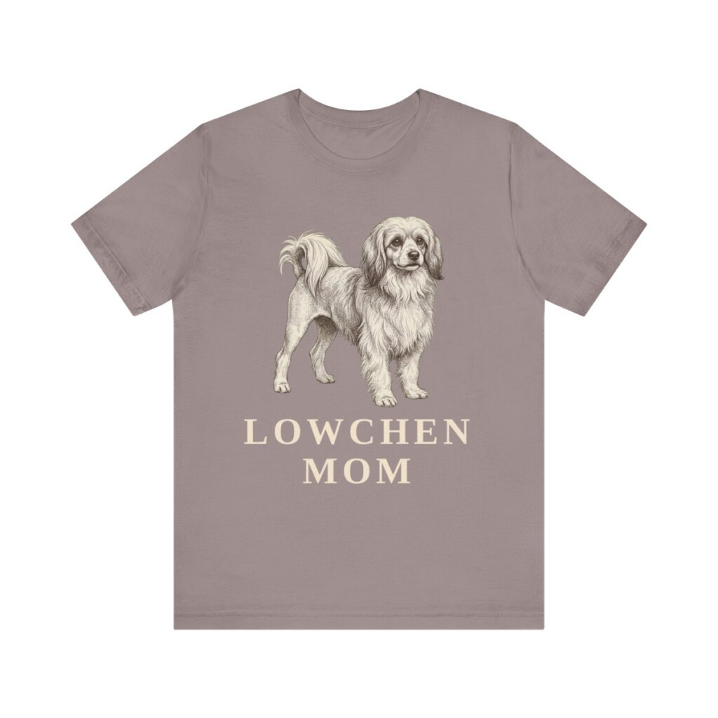 Lowchen Mom Shirt, Vintage Dog Sketch Tee, Dog Mom Gift