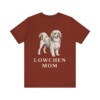 Lowchen Mom Shirt, Vintage Dog Sketch Tee, Dog Mom Gift