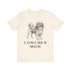 Lowchen Mom Shirt, Vintage Dog Sketch Tee, Dog Mom Gift