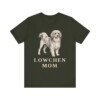 Lowchen Mom Shirt, Vintage Dog Sketch Tee, Dog Mom Gift