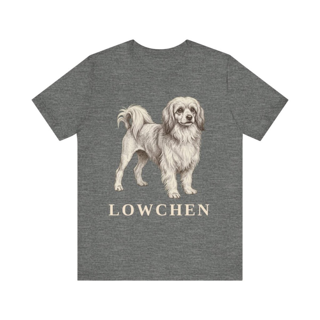 Lowchen Lover Shirt, Vintage Dog Sketch Tee, Dog Lover Gift