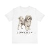 Lowchen Lover Shirt, Vintage Dog Sketch Tee, Dog Lover Gift