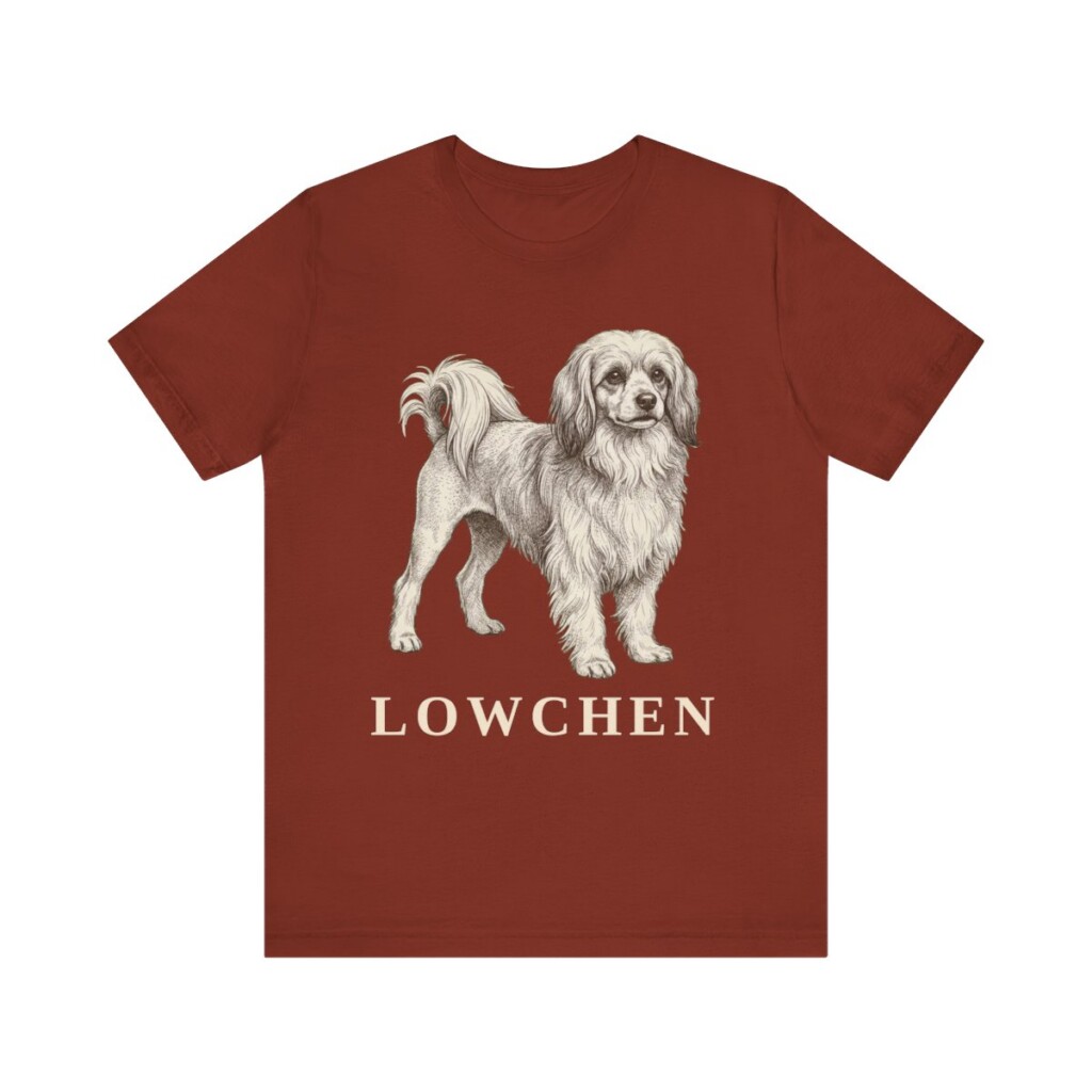 Lowchen Lover Shirt, Vintage Dog Sketch Tee, Dog Lover Gift