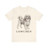 Lowchen Lover Shirt, Vintage Dog Sketch Tee, Dog Lover Gift