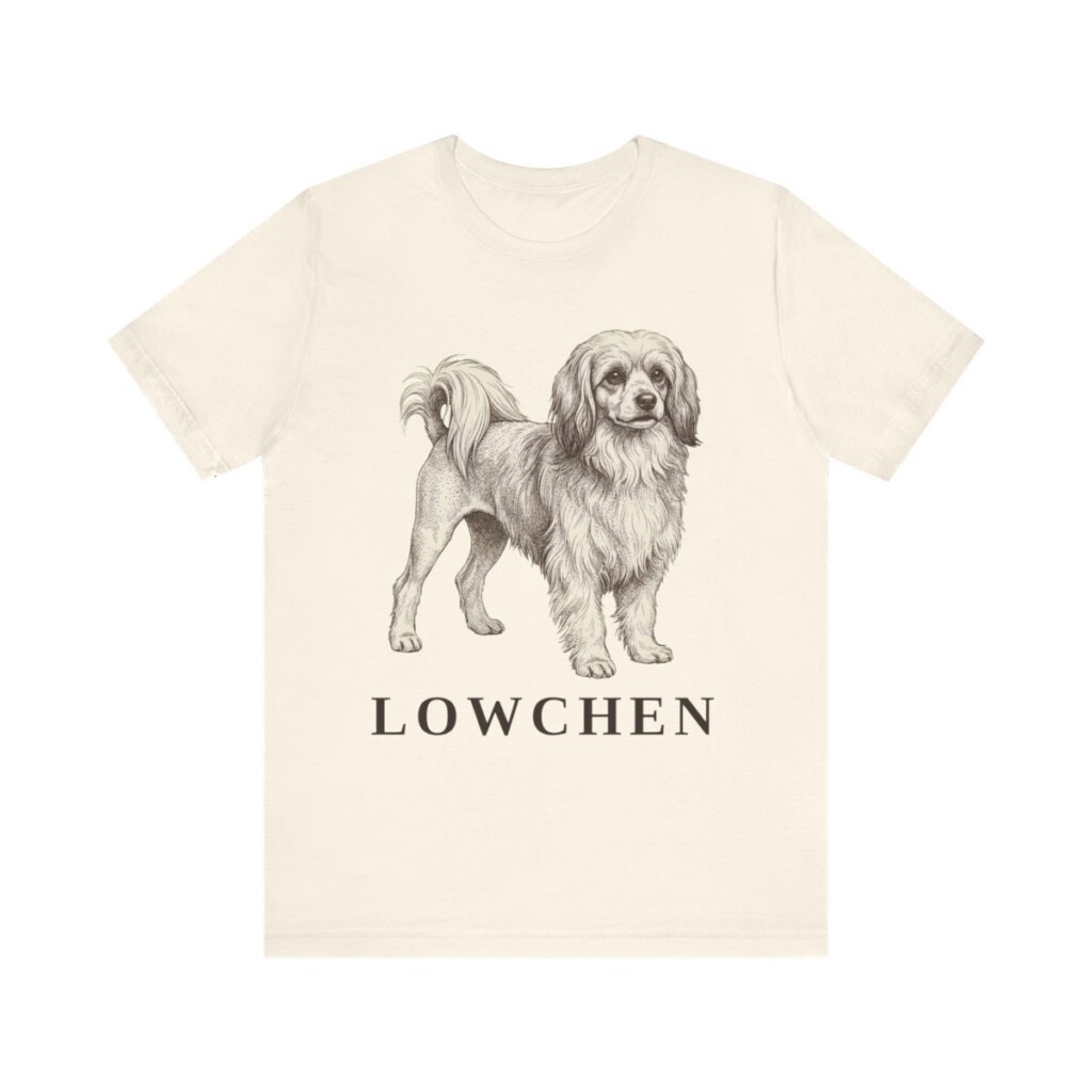 Lowchen Lover Shirt, Vintage Dog Sketch Tee, Dog Lover Gift