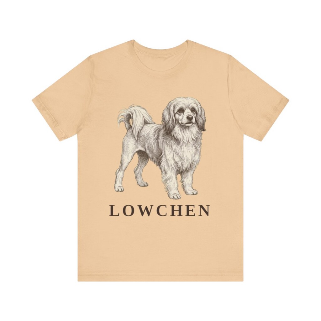 Lowchen Lover Shirt, Vintage Dog Sketch Tee, Dog Lover Gift