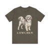 Lowchen Lover Shirt, Vintage Dog Sketch Tee, Dog Lover Gift