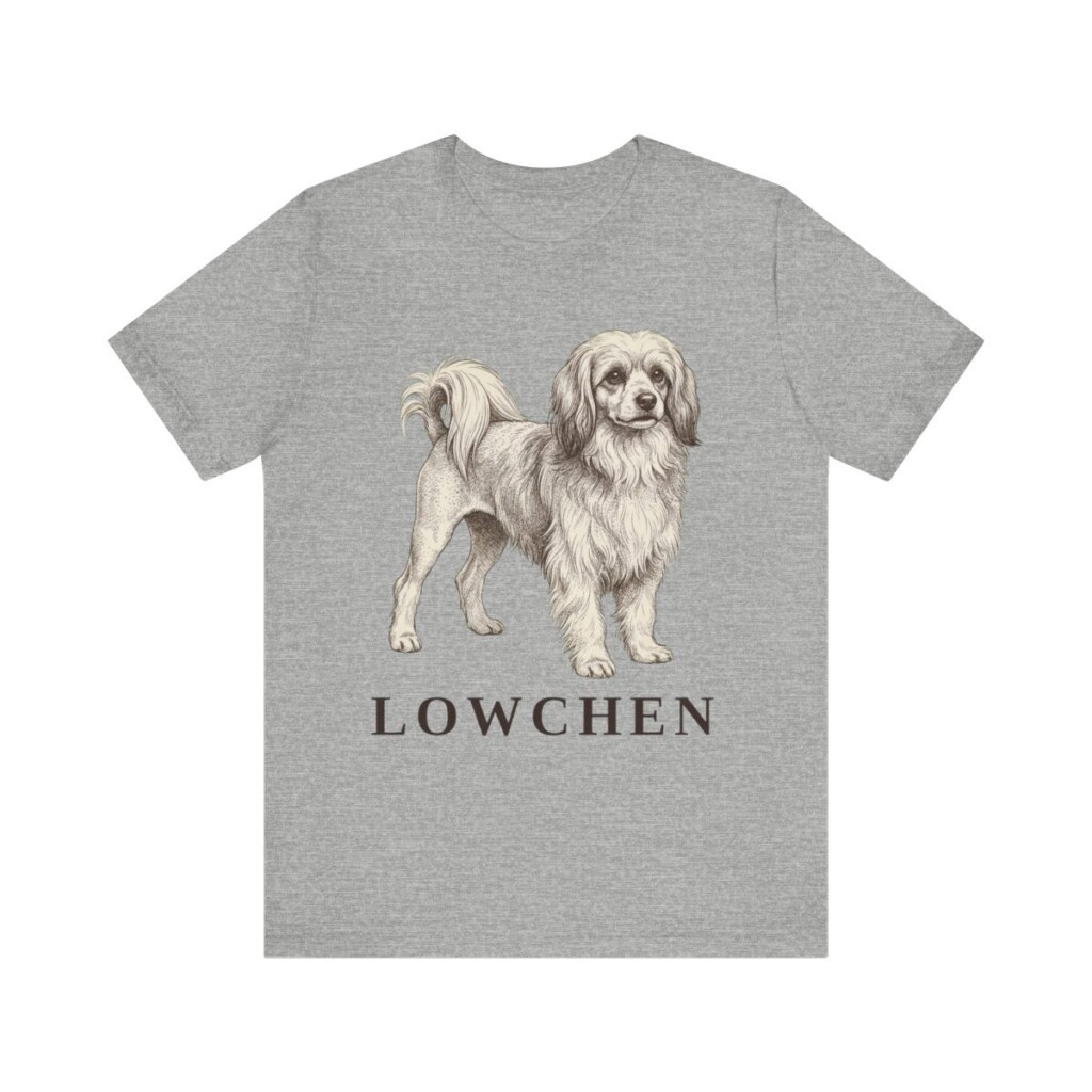 Lowchen Lover Shirt, Vintage Dog Sketch Tee, Dog Lover Gift