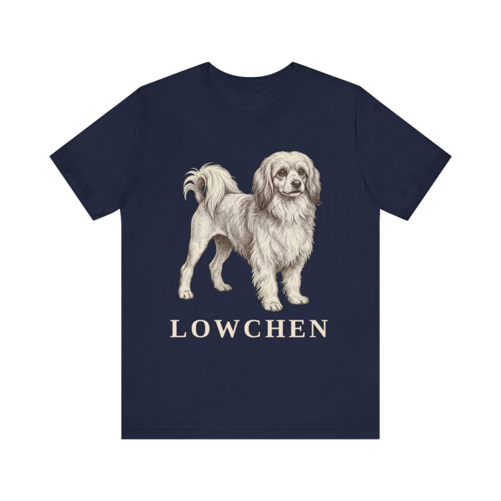 Lowchen Lover Shirt, Vintage Dog Sketch Tee, Dog Lover Gift