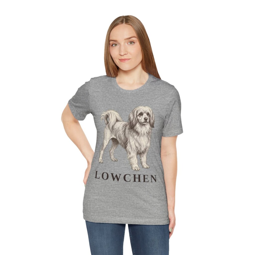 Lowchen Lover Shirt, Vintage Dog Sketch Tee, Dog Lover Gift