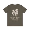Lowchen Humor Shirt, Vintage Dog Sketch Tee, Dog Humor Gift