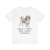 Lowchen Humor Shirt, Vintage Dog Sketch Tee, Dog Humor Gift