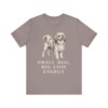 Lowchen Humor Shirt, Vintage Dog Sketch Tee, Dog Humor Gift