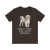 Lowchen Humor Shirt, Vintage Dog Sketch Tee, Dog Humor Gift