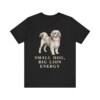 Lowchen Humor Shirt, Vintage Dog Sketch Tee, Dog Humor Gift