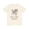 Lowchen Humor Shirt, Vintage Dog Sketch Tee, Dog Humor Gift