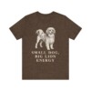 Lowchen Humor Shirt, Vintage Dog Sketch Tee, Dog Humor Gift