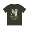Lowchen Humor Shirt, Vintage Dog Sketch Tee, Dog Humor Gift