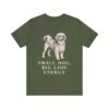 Lowchen Humor Shirt, Vintage Dog Sketch Tee, Dog Humor Gift