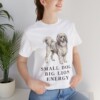 Lowchen Humor Shirt, Vintage Dog Sketch Tee, Dog Humor Gift