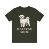 Maltese Mom Shirt, Vintage Dog Sketch Tee, Dog Mom Gift Maltese Mom Shirt, Vintage Dog Sketch Tee, Dog Mom Gift