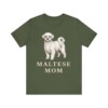Maltese Mom Shirt, Vintage Dog Sketch Tee, Dog Mom Gift Maltese Mom Shirt, Vintage Dog Sketch Tee, Dog Mom Gift