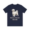 Maltese Mom Shirt, Vintage Dog Sketch Tee, Dog Mom Gift Maltese Mom Shirt, Vintage Dog Sketch Tee, Dog Mom Gift
