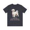 Maltese Humor Shirt, Vintage Dog Sketch Tee, Dog Humor Gift