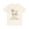 Maltese Humor Shirt, Vintage Dog Sketch Tee, Dog Humor Gift