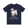 Maltese Humor Shirt, Vintage Dog Sketch Tee, Dog Humor Gift