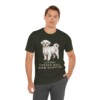 Maltese Humor Shirt, Vintage Dog Sketch Tee, Dog Humor Gift