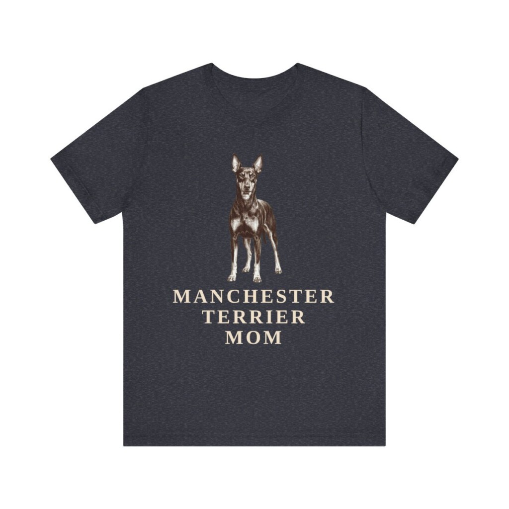 Manchester Terrier Mom Shirt, Vintage Dog Sketch Tee, Dog Mom Gift Manchester Terrier Mom Shirt, Vintage Dog Sketch Tee, Dog Mom Gift