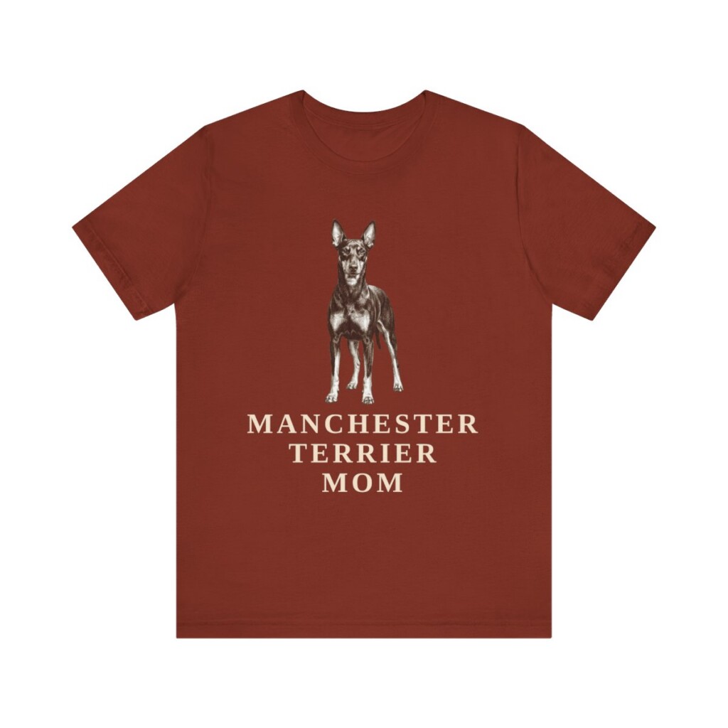 Manchester Terrier Mom Shirt, Vintage Dog Sketch Tee, Dog Mom Gift Manchester Terrier Mom Shirt, Vintage Dog Sketch Tee, Dog Mom Gift