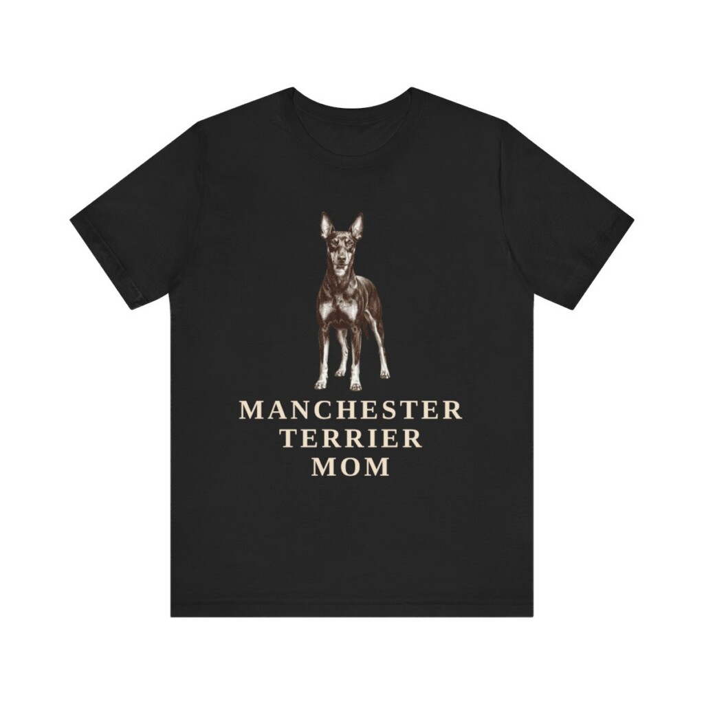 Manchester Terrier Mom Shirt, Vintage Dog Sketch Tee, Dog Mom Gift Manchester Terrier Mom Shirt, Vintage Dog Sketch Tee, Dog Mom Gift
