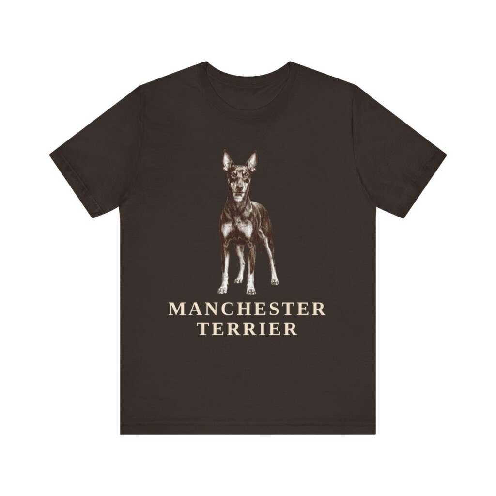 Manchester Terrier Lover Shirt, Vintage Dog Sketch Tee, Dog Lover Gift Manchester Terrier Lover Shirt, Vintage Dog Sketch Tee, Dog Lover Gift