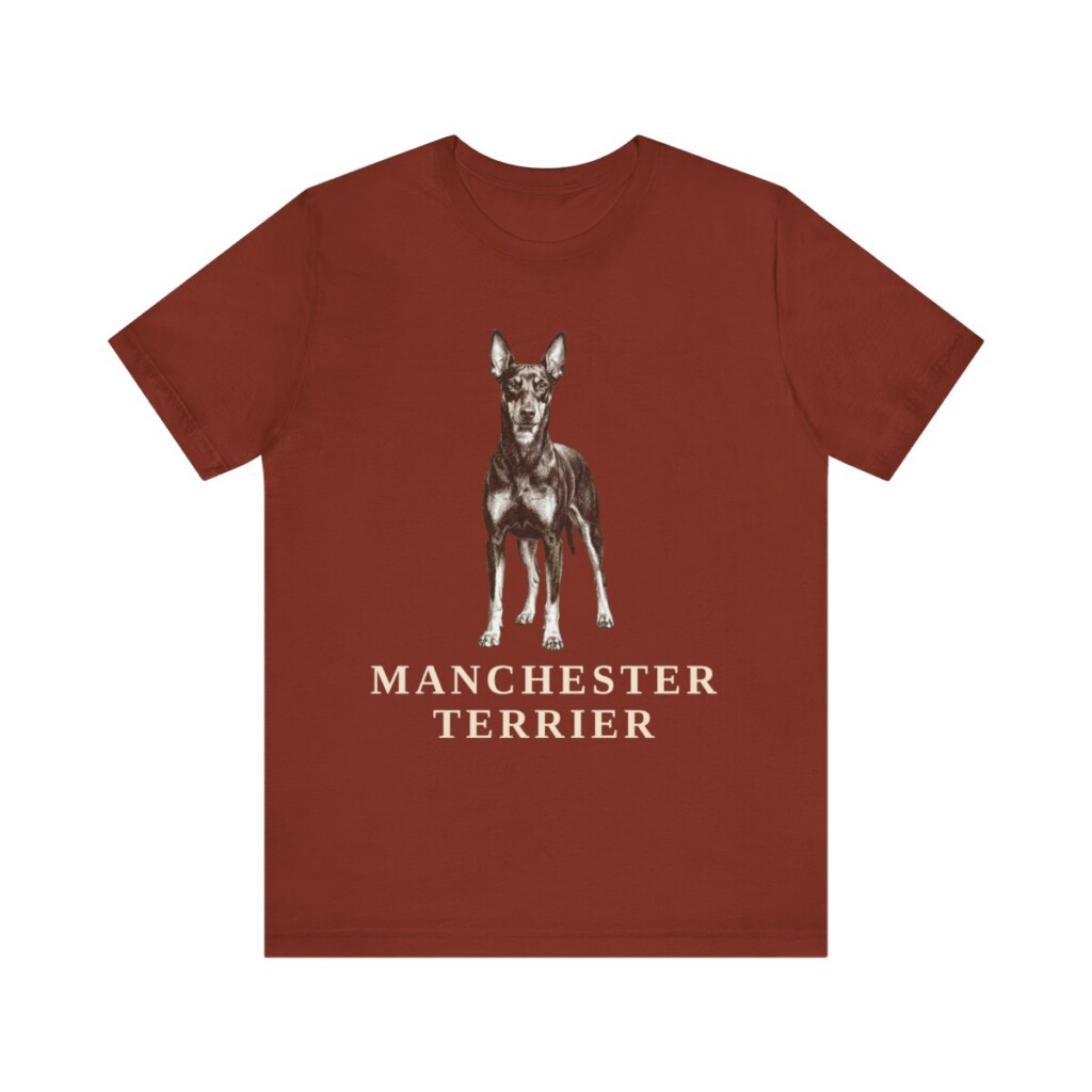 Manchester Terrier Lover Shirt, Vintage Dog Sketch Tee, Dog Lover Gift Manchester Terrier Lover Shirt, Vintage Dog Sketch Tee, Dog Lover Gift