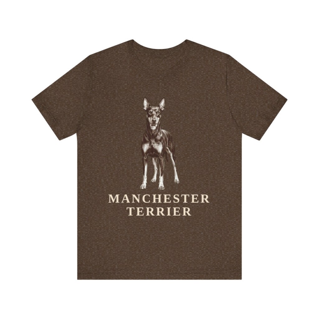 Manchester Terrier Lover Shirt, Vintage Dog Sketch Tee, Dog Lover Gift Manchester Terrier Lover Shirt, Vintage Dog Sketch Tee, Dog Lover Gift