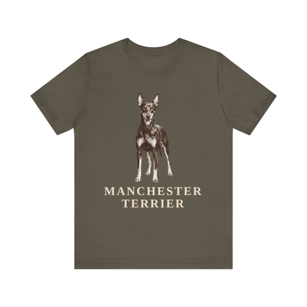 Manchester Terrier Lover Shirt, Vintage Dog Sketch Tee, Dog Lover Gift Manchester Terrier Lover Shirt, Vintage Dog Sketch Tee, Dog Lover Gift