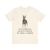 Manchester Terrier Humor Shirt, Vintage Dog Sketch Tee, Dog Humor Gift