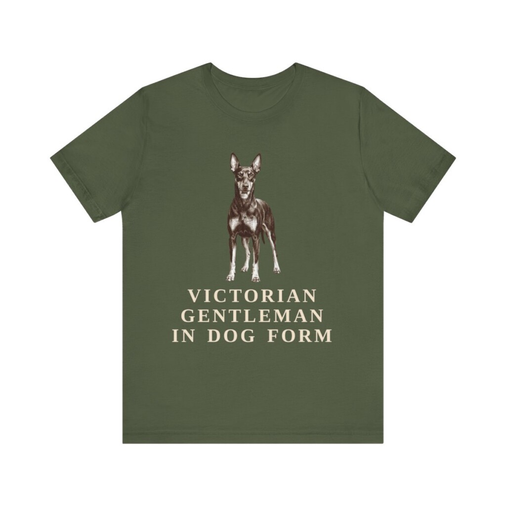 Manchester Terrier Humor Shirt, Vintage Dog Sketch Tee, Dog Humor Gift