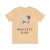Mastiff Dad Shirt, Vintage Dog Sketch Tee, Dog Dad Gift Mastiff Dad Shirt, Vintage Dog Sketch Tee, Dog Dad Gift