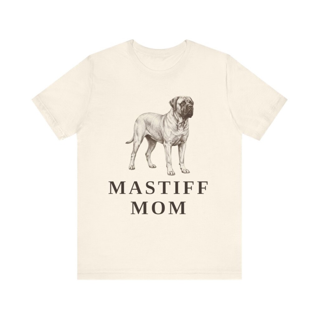 Mastiff Mom Shirt, Vintage Dog Sketch Tee, Dog Mom Gift Mastiff Mom Shirt, Vintage Dog Sketch Tee, Dog Mom Gift