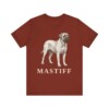 Mastiff Lover Shirt, Vintage Dog Sketch Tee, Dog Lover Gift