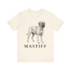 Mastiff Lover Shirt, Vintage Dog Sketch Tee, Dog Lover Gift
